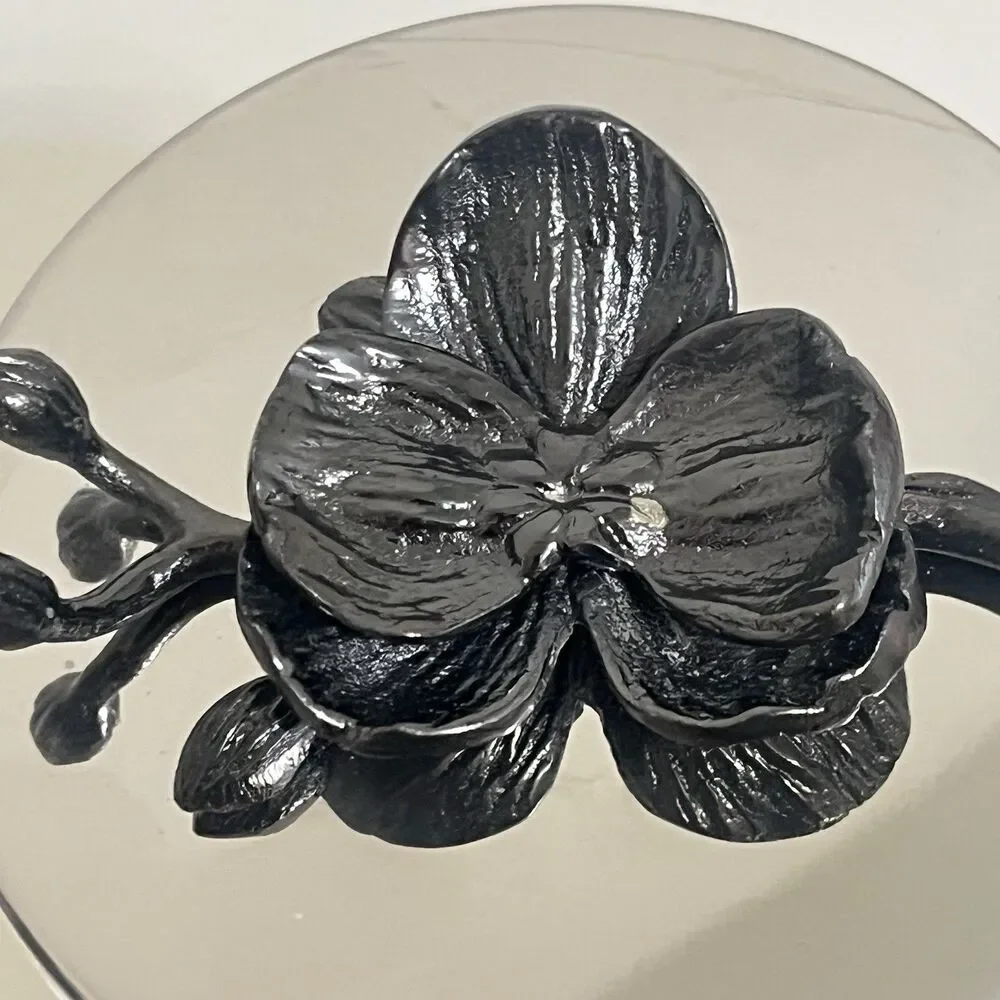Michael Aram Black Orchid and Sandalwood Scented Candle 3-Wick 13.5 oz/382g